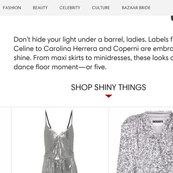 Sequined Shift Top by Escada. Gold & Grey / Tagged Large - Picture 8 of 8